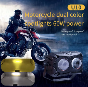 Yüksek güç U9 U10 U18 LED İş işık çift led projektör lens far led projektör lens için Tuck atv SUV motosiklet - Product Image 4