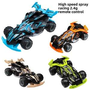 1/16 yüksek hızlı spor yarış araba oyuncak çocuklar sınır ötesi 6 kanal uzaktan kumanda araba modeli ile 2.4g sprey sürüklenme LED serin işık - Product Image 2