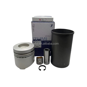 IZUMI 6D1 6T dizel motor pistonu ME072065 SİLİNDİR GÖMLEĞİ ME041102 Piston halkası ME997467 Liner kiti - Product Image 1