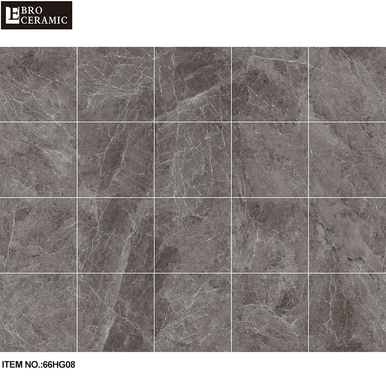 Italy design rustic porcelain tiles 600x600 grey marble stone look matt surface floor tiles porcelain 600x1200