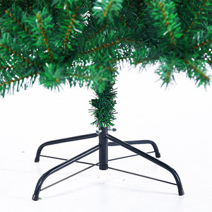 Yüksek kaliteli komple boyutu simülasyon noel yeşil ağaç PVC ağacı aile partisi için ev DIY - Product Image 3