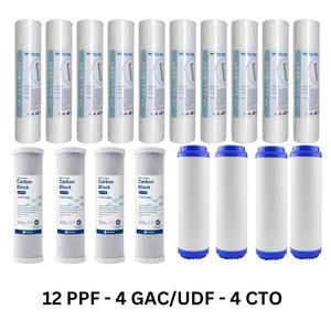 ตลับกรองตะกอนน้ำหมุนสำหรับระบบ RO ตัวกรอง PP เมลโบล5ไมครอน10 20นิ้ว - Product Image 3