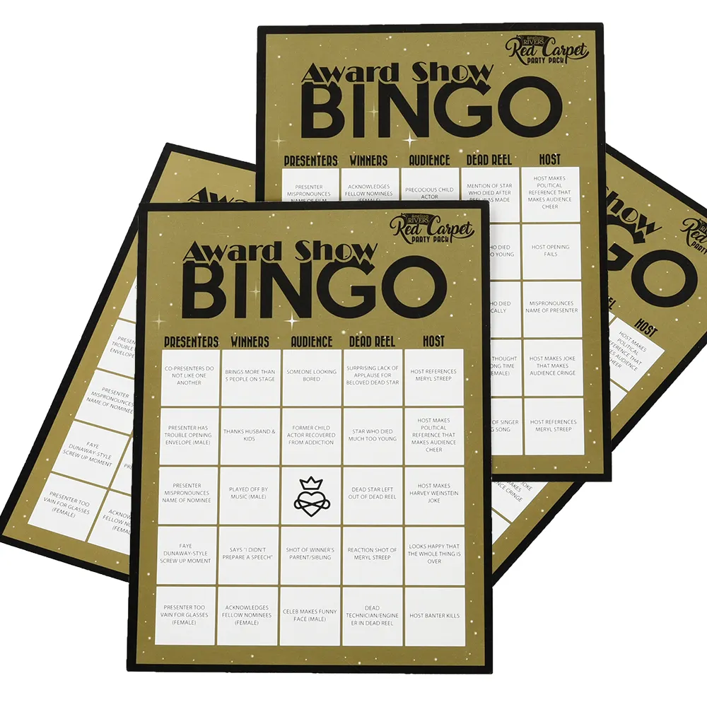 2024 Bingo Card Lottery Manufacturers can design and print and sell Bingo cards for free