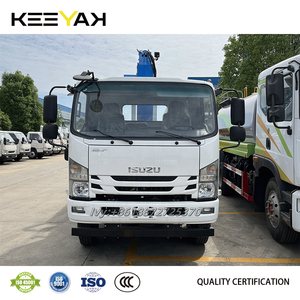 Xe tải chở hàng EURO 3 Euro 6 ISUZU có cần cẩu để bán ISUZU npr xe tải gắn cẩu 5 tấn 7 tấn DIESEL 4*2 ISUZU - Product Image 2