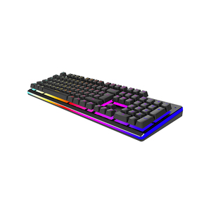 哈维特HV-KB391L可定制高级金属面板高级防重影RGB背光半机械游戏键盘 - Product Image 3