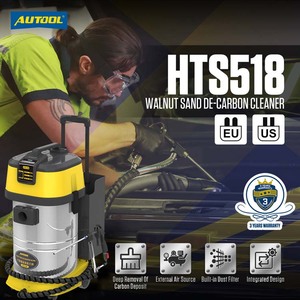 2024新款autol HTS518汽车发动机积碳清洁器进气管阀门清洗机脱碳汽车 - Product Image 2