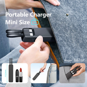 <strong>New</strong> <strong>Products</strong> OEM ODM Service Quick Charging <strong>Custom</strong> LOGO Ultra Thin <strong>USB</strong> to Type-C Power Bank Mobile Battery Charger - Product Image 3