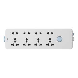 Presa di estensione Futina presa usb multipla a 4 vie On/Off presa usb tipo americano per PC - Product Image 5