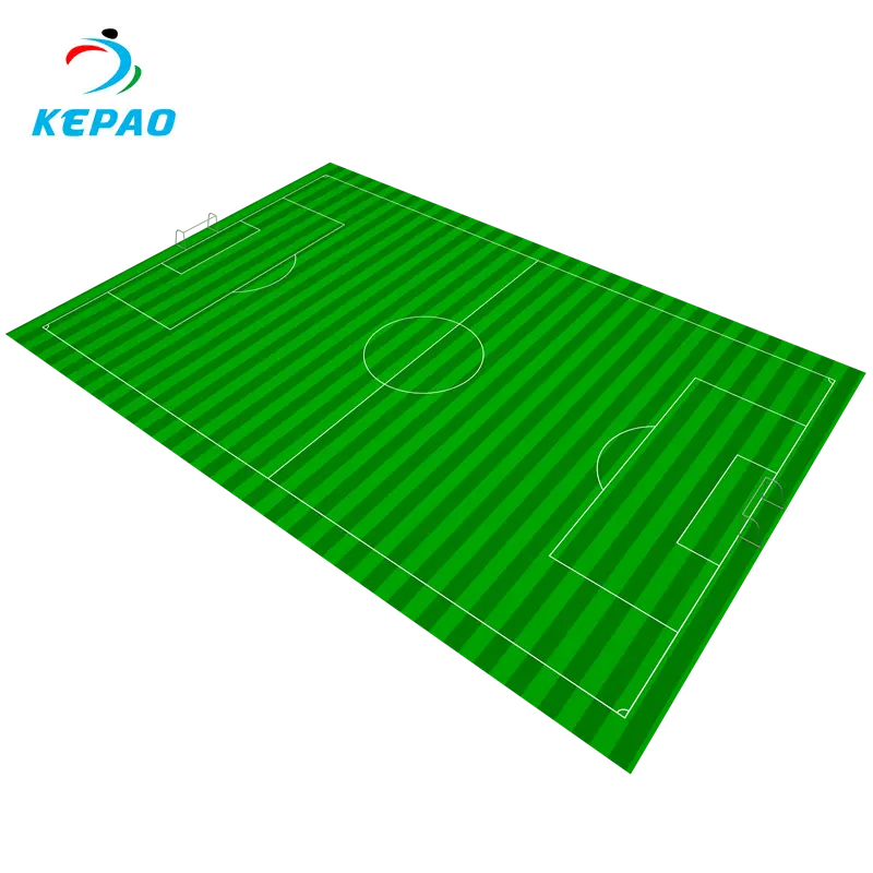 Kepao tapis de terrain de Football de haut niveau, meilleure vente, gazon synthétique, gazon artificiel pour stade de Football