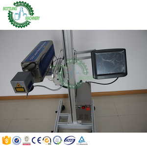 Laser CO2 tempo di volo numero lettera data di scadenza codice macchina per marcatura per barile di bottiglia di acqua in vetro di plastica PET - Product Image 2