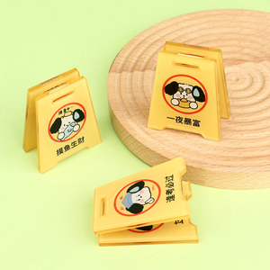 Bán buôn tùy chỉnh số lượng lớn Nhựa Acrylic <span class=keywords><strong>Clip</strong></span> Dog Standee cho trang trí nội thất tập tin tài liệu chủ giấy - Product Image 1