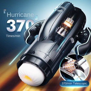 Automatische Telescopische Mannen Masturbator Cup Met Zuigende Verwarming Stuwkracht Voorzien Van Veilige Seks Seksspeeltjes - Product Image 2