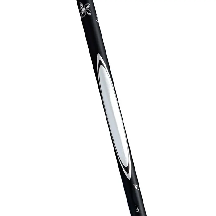 Заказной черный драйвер Ручка клюшки для гольфа из углеродного волокна графита
