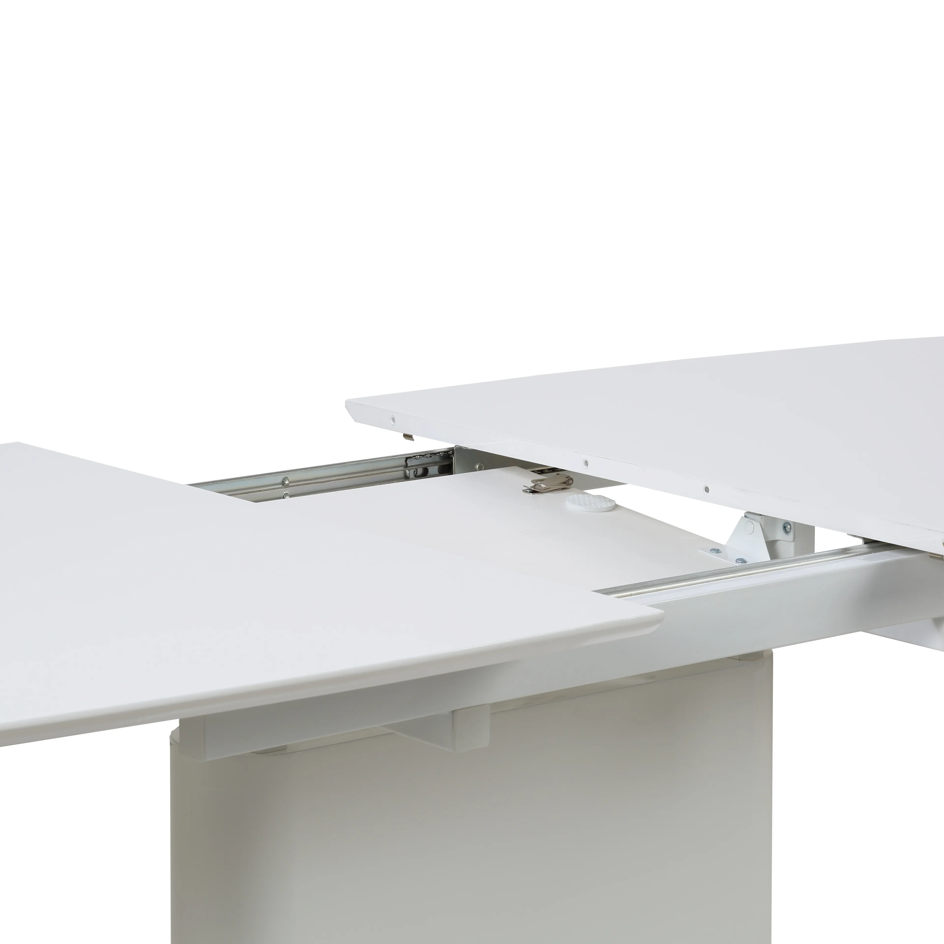 Offre Spéciale maison personnalisée banque restaurant dîner extension extensible simple moderne table à manger en bois blanc