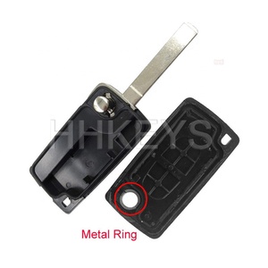 3 düğmeler gövde düğmesi VA2 bıçak çevirme oto uzaktan anahtar Fob kabuk için 307 308 C3 C4 C5 araba anahtarı kapak CE0536 CE0523 - Product Image 5