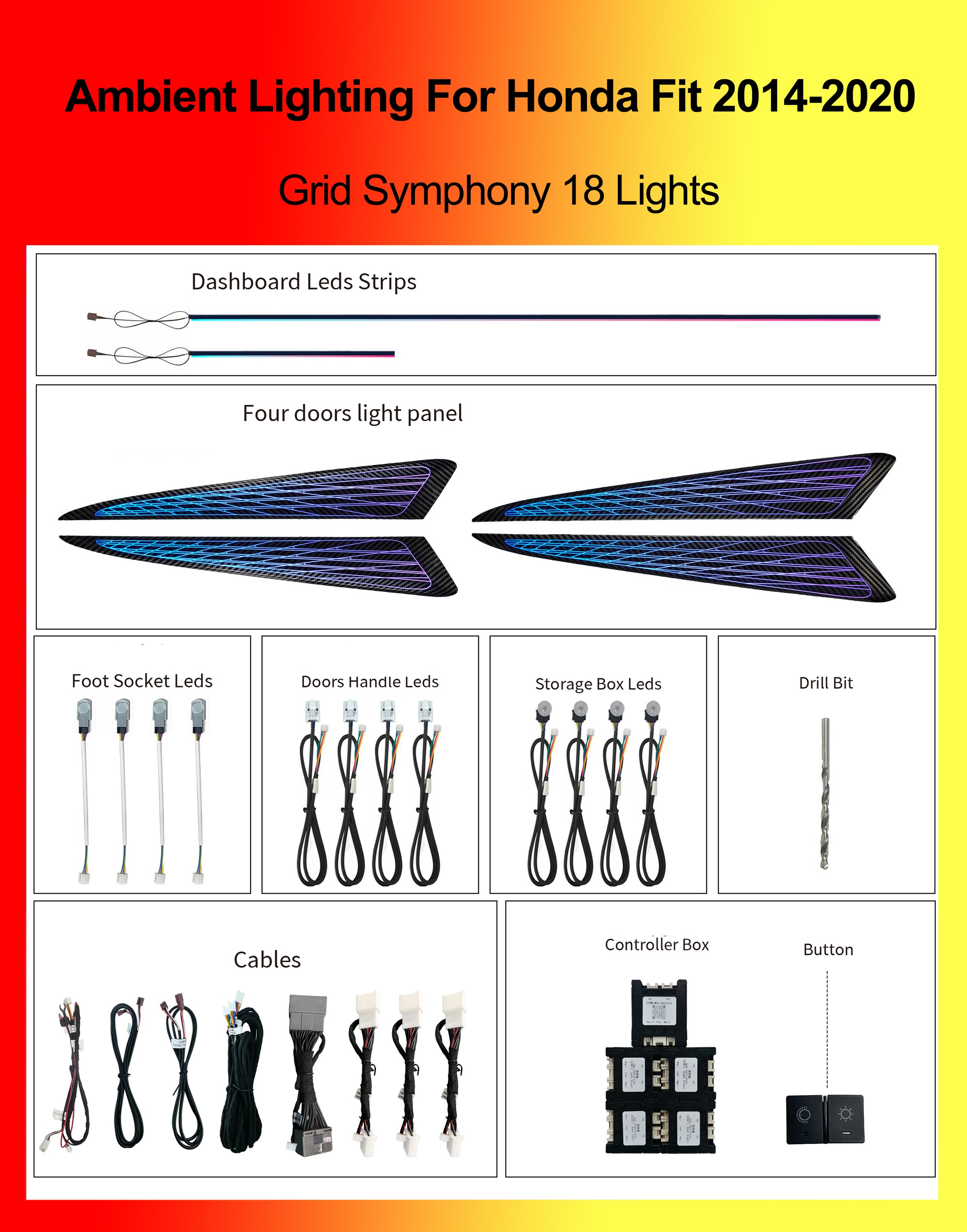 Grid Symphony 18 Lights