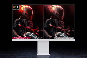 Monitor LED UHD 5K de 34 pulgadas con frecuencia de actualización de 60Hz, monitor de PC de escritorio personalizable, interfaz DP, panel IPS, monitor de metal - Product Image 2