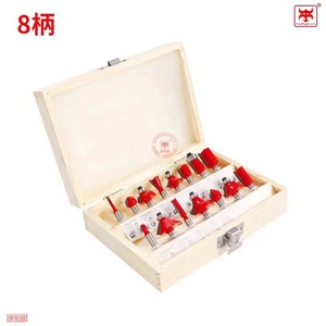 15pcs铣刨机钻头套装制造价格碳化钨立铣刀铣刨机钻头套装，用于带圆柄的木工铣刨机钻头 - Product Image 2