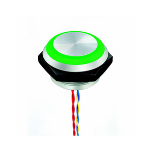 <strong>On</strong> Sale PN1L-M4AFB002D0S Push Button <strong>Switch</strong> SPST-NO <strong>Off</strong>-Mom <strong>Piezo</strong> Panel Mount Front PN1LM4AFB002D0S Round Button Flush Silver - Product Image 1
