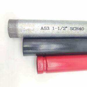 1 inç ila 10 inç çapında kolay kurulum otomatik kuru ıslak tip yangın Sprinkler sistemi için yangın çelik borular FM UL ISO sertifikalı - Product Image 3
