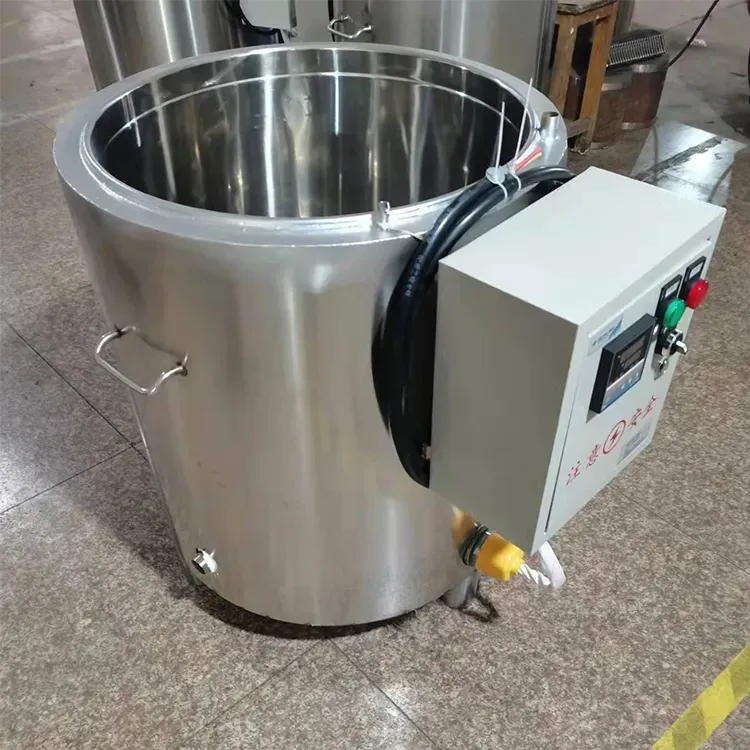 Sıcak satış 100L balmumu eritme makinesi için mum üretim hattı