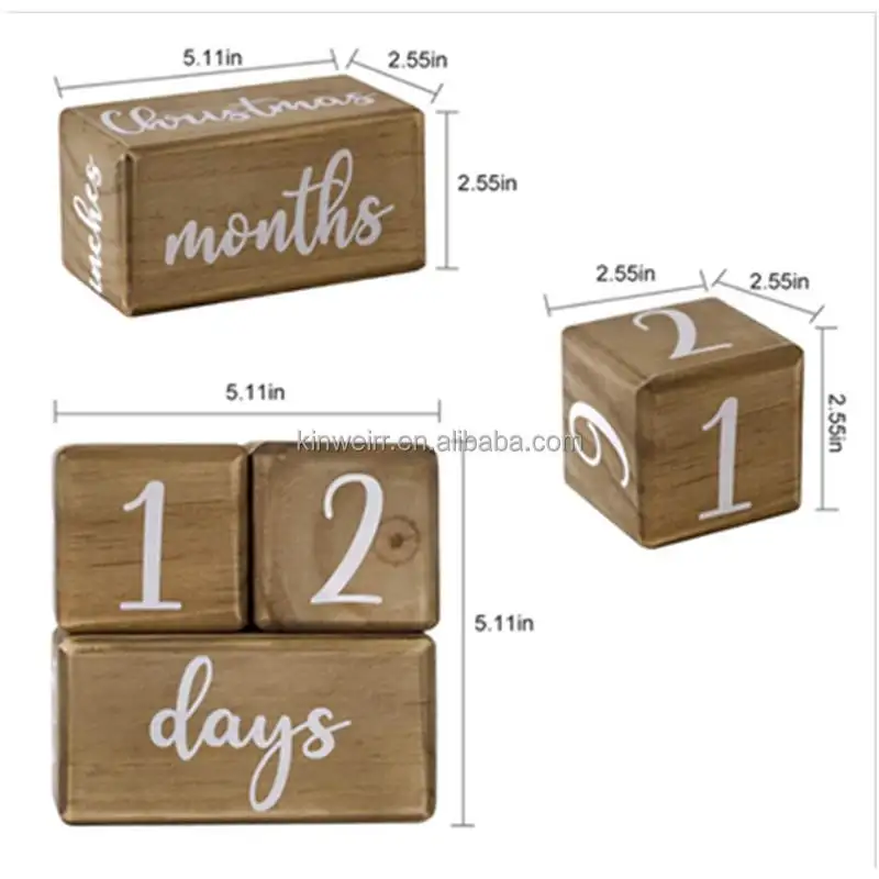 Latest Design In 2023 Creative Desktop Decorations Photography Props Wooden Building Blocks Toy Wooden Block Toys