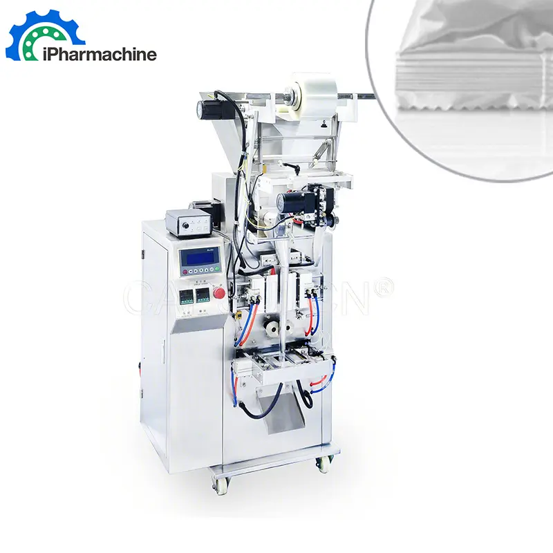 Máquina automática de embalagem de proteína de soro de leite, máquina de enchimento e selagem de pó DXD-80F, 4 lados, máquina de embalagem PE BOPP 1.5KW