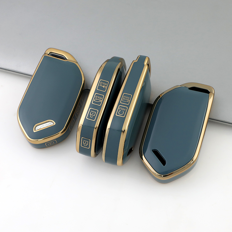 6 Button Blue