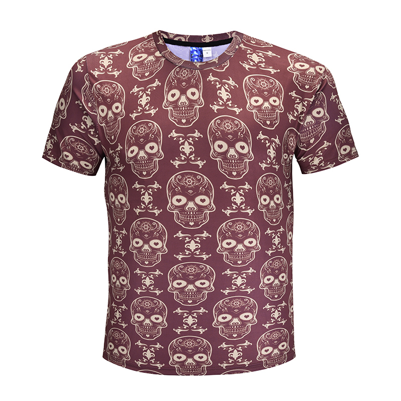 Camiseta con estampado integral