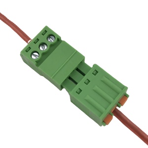 Bloque de terminales de cable, 3 vías, macho y hembra, XK15EDGRK - Product Image 6
