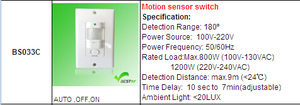 Prezzo di fabbrica rilevatore di movimento umano sensore di movimento pir interruttore sensori di movimento a luce LED montati a parete - Product Image 3