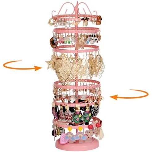 6-Tier Earring TowerPink
