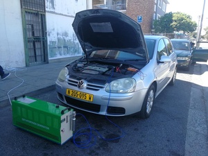 <strong>HHO</strong> Car Engine Carbon Cleaning Machine CCS600 Small Mobile Service Decarbonizer - Product Image 4