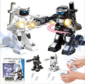 Flytec 2023 2.4GHz Kids Toys Mini <strong>RC</strong> Sparring <strong>Robot</strong> Double Competitive Model Toy Intelligent <strong>Fighting</strong> <strong>Robot</strong> with Light Sound - Product Image 6