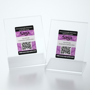 Etiquetas adhesivas personalizadas, estampación Variable de código Qr, etiquetas resistentes a altas temperaturas - Product Image 2