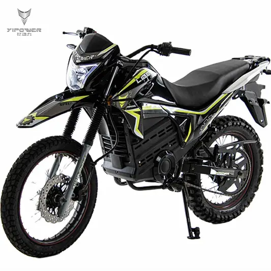 2023 Koolstofvezel Race Motorfiets Snelle Lithiumbatterij 72V 50ah Volwassen Off-Road Motorfietsen 8000W