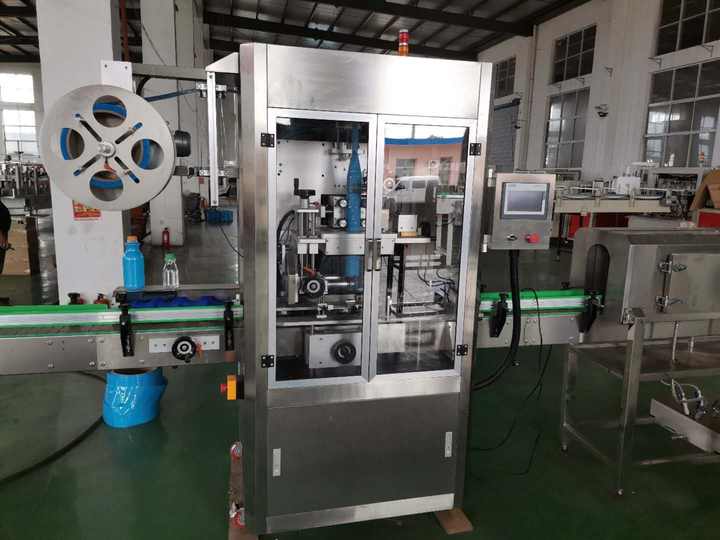 Shrink Label Bottle Labeling Machine,Automatic Plastic Bottle Wrap Seal Shrink Sleeve Labeling Machine
