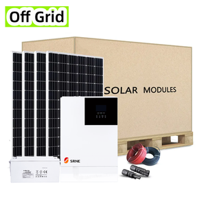 ערכה מלאה בoffgrid 5KW 10KW 15KW Off רשת קשור מלא סט בית שימוש אחסון אנרגיית אנרגיה סולארית מערכת עבור בית