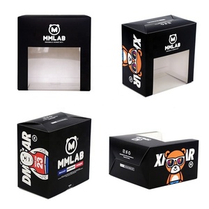 スナップキャップ折りたたみ式ギフトボックス用ハットボックス付き高級カスタムロゴブラックベースボール - Product Image 3