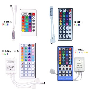 Лидер продаж, пульт дистанционного управления 2,4G RF RGB, музыкальный пульт дистанционного управления IR RF RGB, дистанционный беспроводной контроллер для светодиодной ленты - Product Image 2