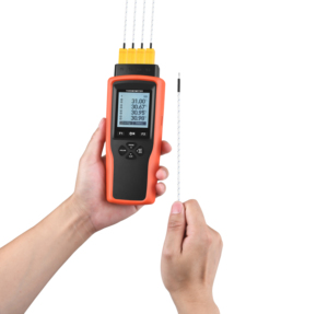 YET-640X 4-Channel Thermocouple <strong>Temperature</strong> <strong>Data</strong> <strong>Logger</strong>- K, T, J Probes - Product Image 3
