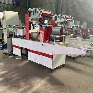Automatic Napkin Paper Folding Machine Color logo Printing <strong>Interfolded</strong> Napkin Making Machine - Product Image 2
