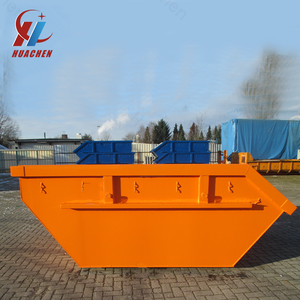Factory Direct Sales Customized Steel Mobile Skips Factory <strong>Price</strong> <strong>Recycling</strong> Mobile Skip Bins Large Waste Garbage Bin - Product Image 4