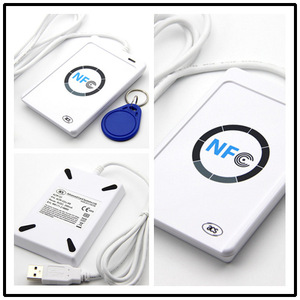 Smart RFID IC Reader 13.56MHz con WiFi RS232 TTL interfacce ABS & materiale plastico installazione interna lettore di Smart Card - Product Image 5
