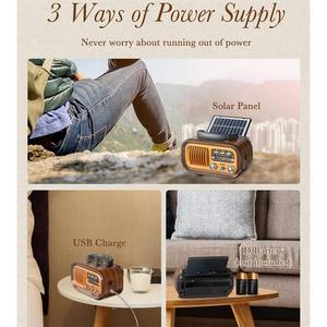 <span class=keywords><strong>Radio</strong></span> solare con usb e lettore di schede <span class=keywords><strong>radio</strong></span> solare am <span class=keywords><strong>fm</strong></span> crank <span class=keywords><strong>radio</strong></span> con pannello solare - Product Image 6