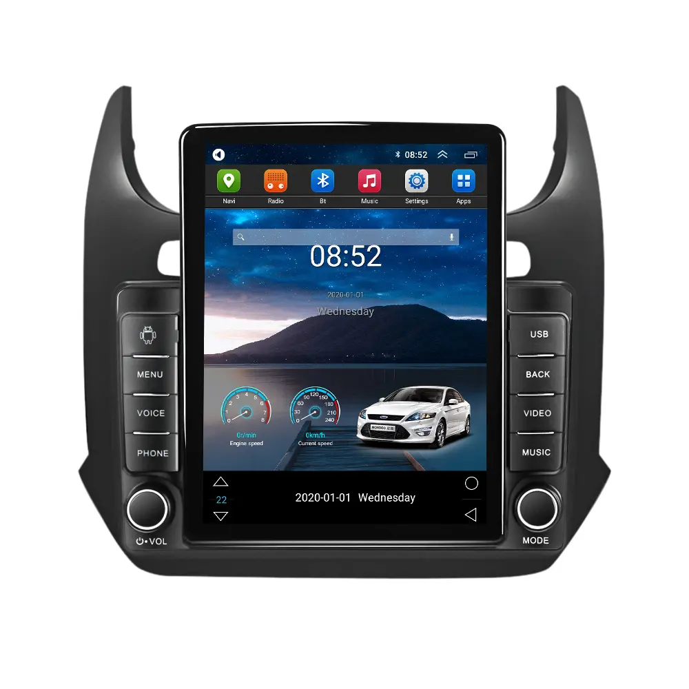Android 8 + 128GB IPS 2.5D đài phát thanh xe cho Chevrolet Cobalt 2 2011 2018 xe chơi + tự động 360 xem máy ảnh tự động thiết bị điện tử GPS màn hình