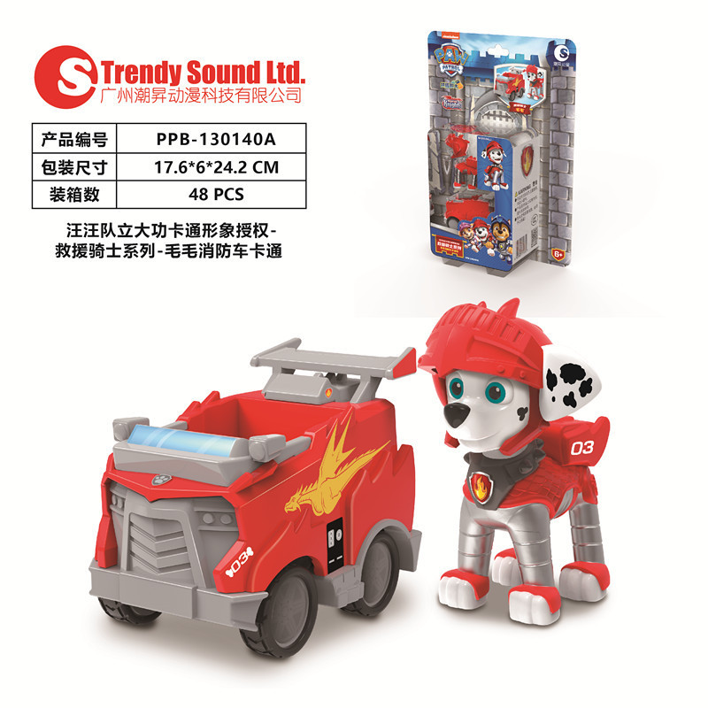 130140A Knight Rescue Maomao Fire Truck