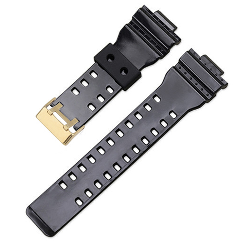 Bright Black-Gold Buckle