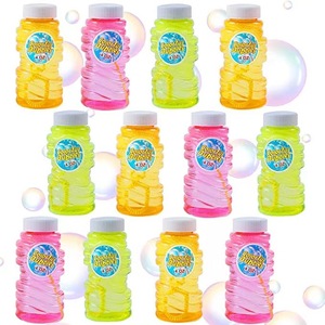 Popular <strong>Bubble</strong> Toys for Kids with Display Box Package <strong>Bubble</strong> Solution 4 oz <strong>Bubble</strong> Blowing <strong>Bottles</strong> with Blow Wands - Product Image 1
