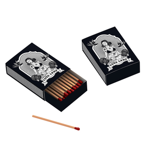 Ahşap maçlar ile özel kibrit kutusu toptan özel matchbox maçlar ile özel Matchbox - Product Image 1